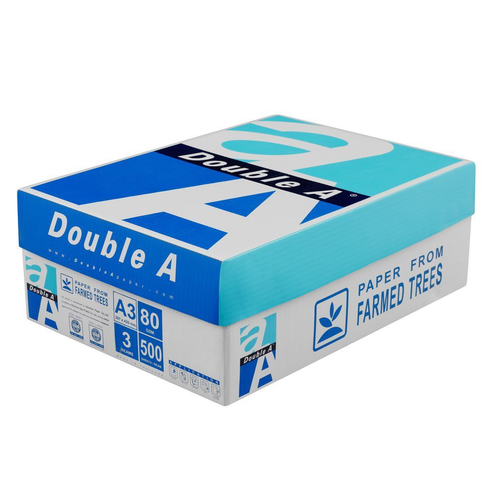 80gsm Double a A4 White Multipurpose Photocopy/Bond Paper 8.5 x 11 Legal Size for Printers and Copiers