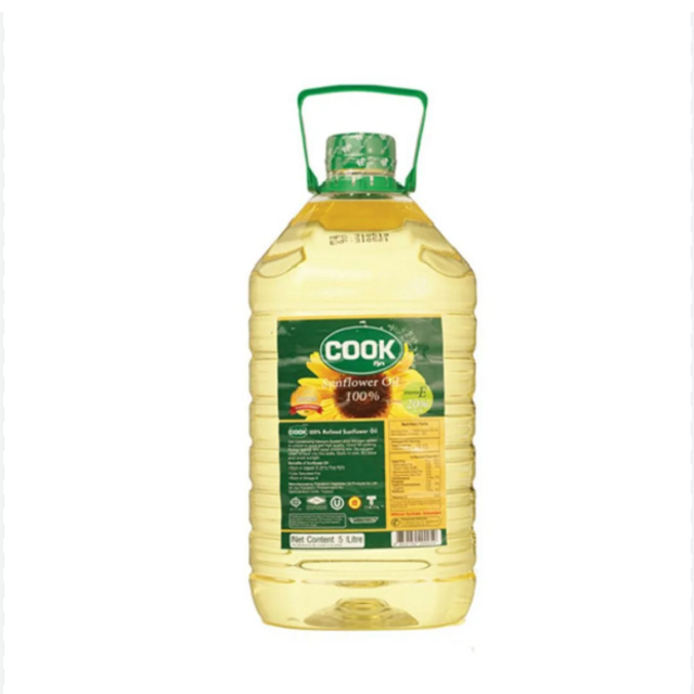 Organic Refined Sunflower Seed Oil for Cooking Quality Vegetable Oil in Plastic Bottle for Food Use