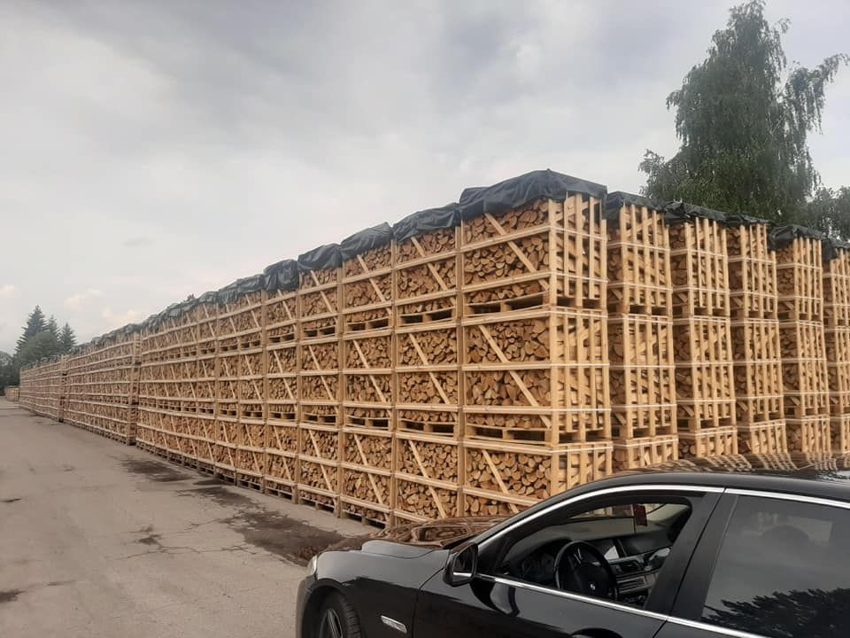 Kiln Dried ASH OAK BIRCH BEECH Logs Large Crate