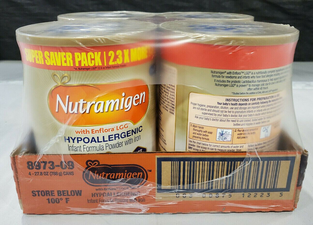 Enfamil Nutramigen Hypoallergenic &amp; Lactose Free Formula with Enflora LGG